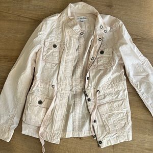 Calvin Klein light pink jacket. Gorgeous. Worn once.
